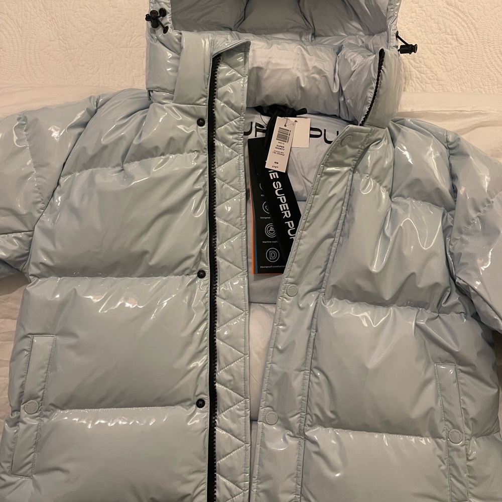 Aritzia super puff bluejacket